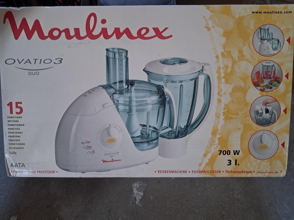 Keukenmachine nieuw, 4 liter of meer, Ophalen, Nieuw, 3 snelheden of meer