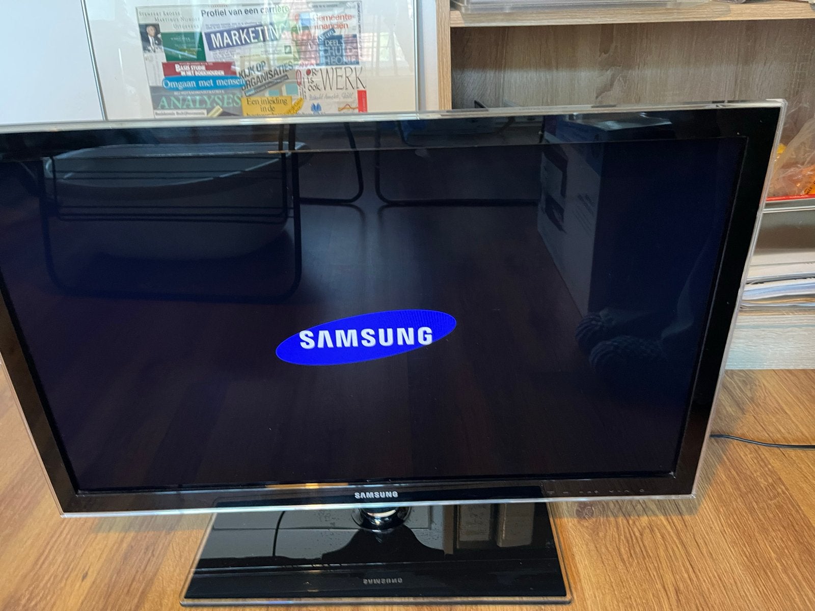 Samsung UE32D5000PW 32 inch Full HD LED TV, Ophalen, Gebruikt, 50 Hz, 80 tot 100 cm