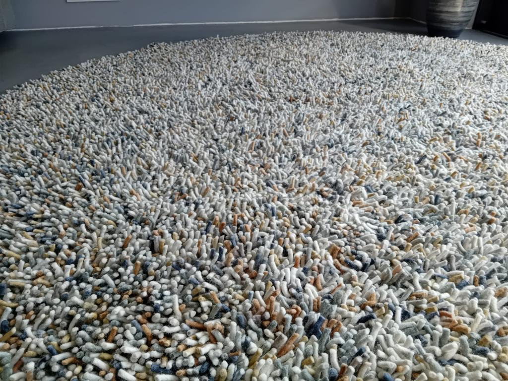 De Munk tapijt rond 2,5M wol, Huis en Inrichting, Stoffering | Tapijten en Kleden, Ophalen, Overige kleuren, Rond, 200 cm of meer