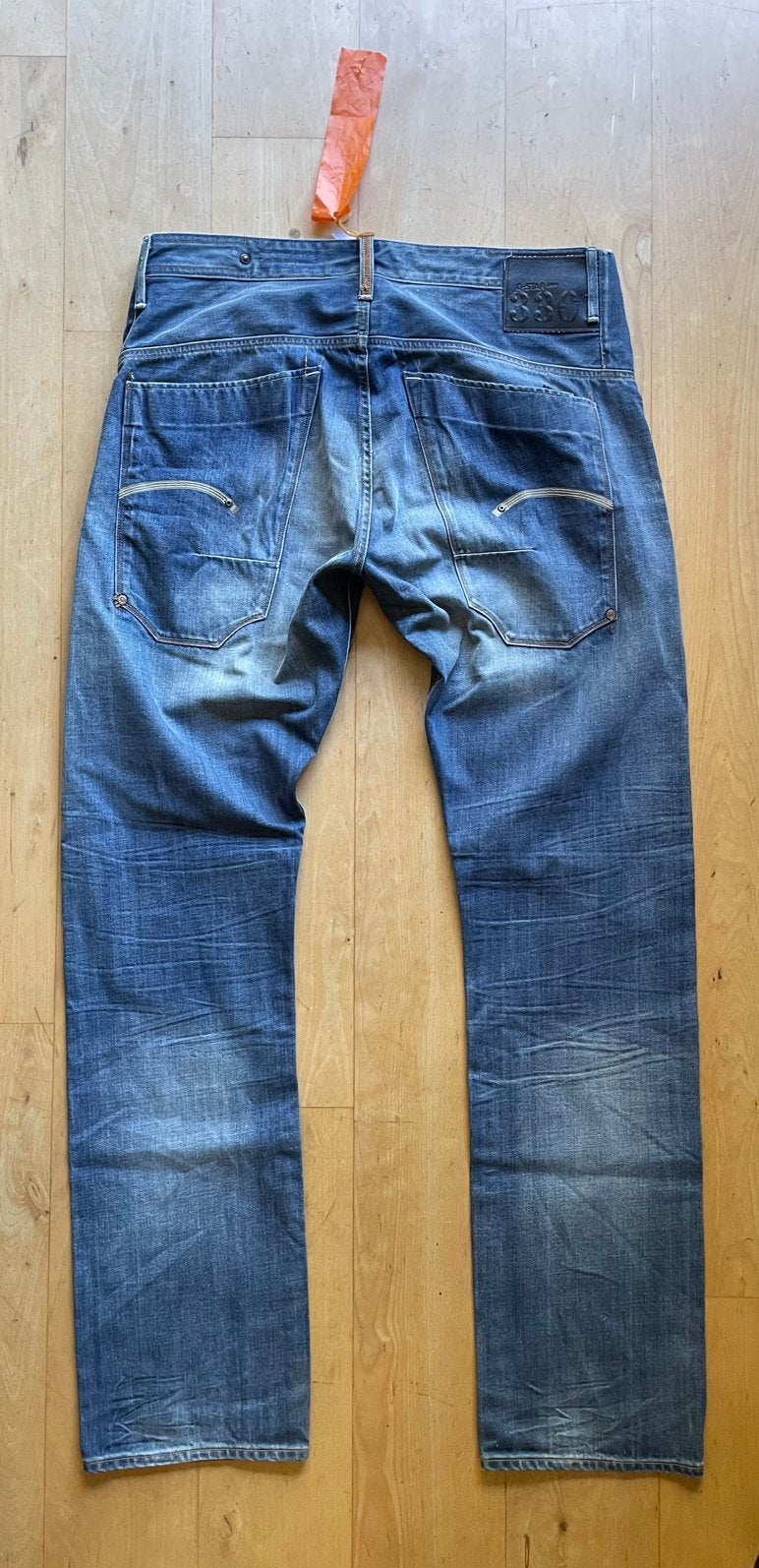 G Star Raw Structor Straight jeans W36 L36 blauw, Kleding | Heren, Ophalen of Verzenden, Blauw, W36 - W38 (confectie 52/54)