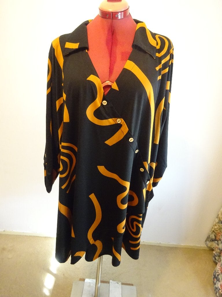 Magna tuniek mt 52/54, Meerkleurig, Blouse of Tuniek, Ophalen of Verzenden, Magna