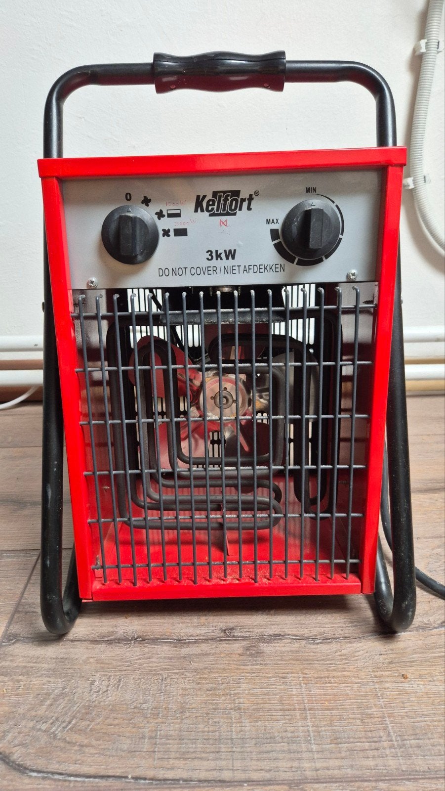 Kelfort KEL-KA 3000 Elektrische Kachel 3kW, Ophalen