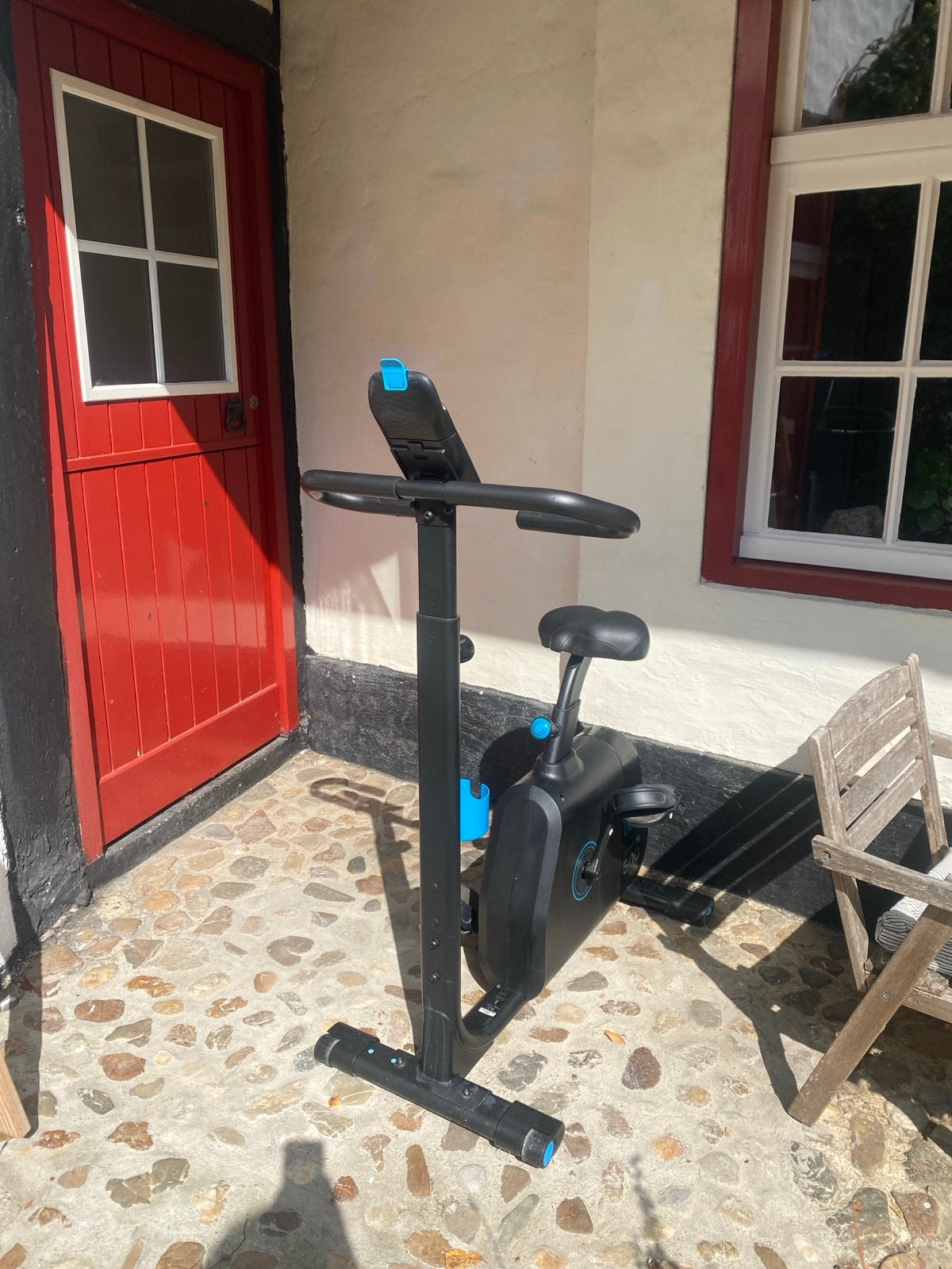 Domyos 500 Hometrainer, Ophalen, Zo goed als nieuw, Metaal, Benen