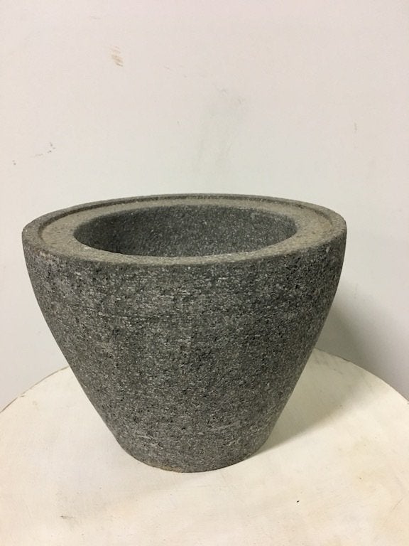 Bloempot - Lavasteen - Bij TTM Wonen, TTM Wonen, Meubels – (Perzische) Tapijten en Woonaccessoires, Steen, Taag 63, 2491 CS, Den Haag (Forepark)