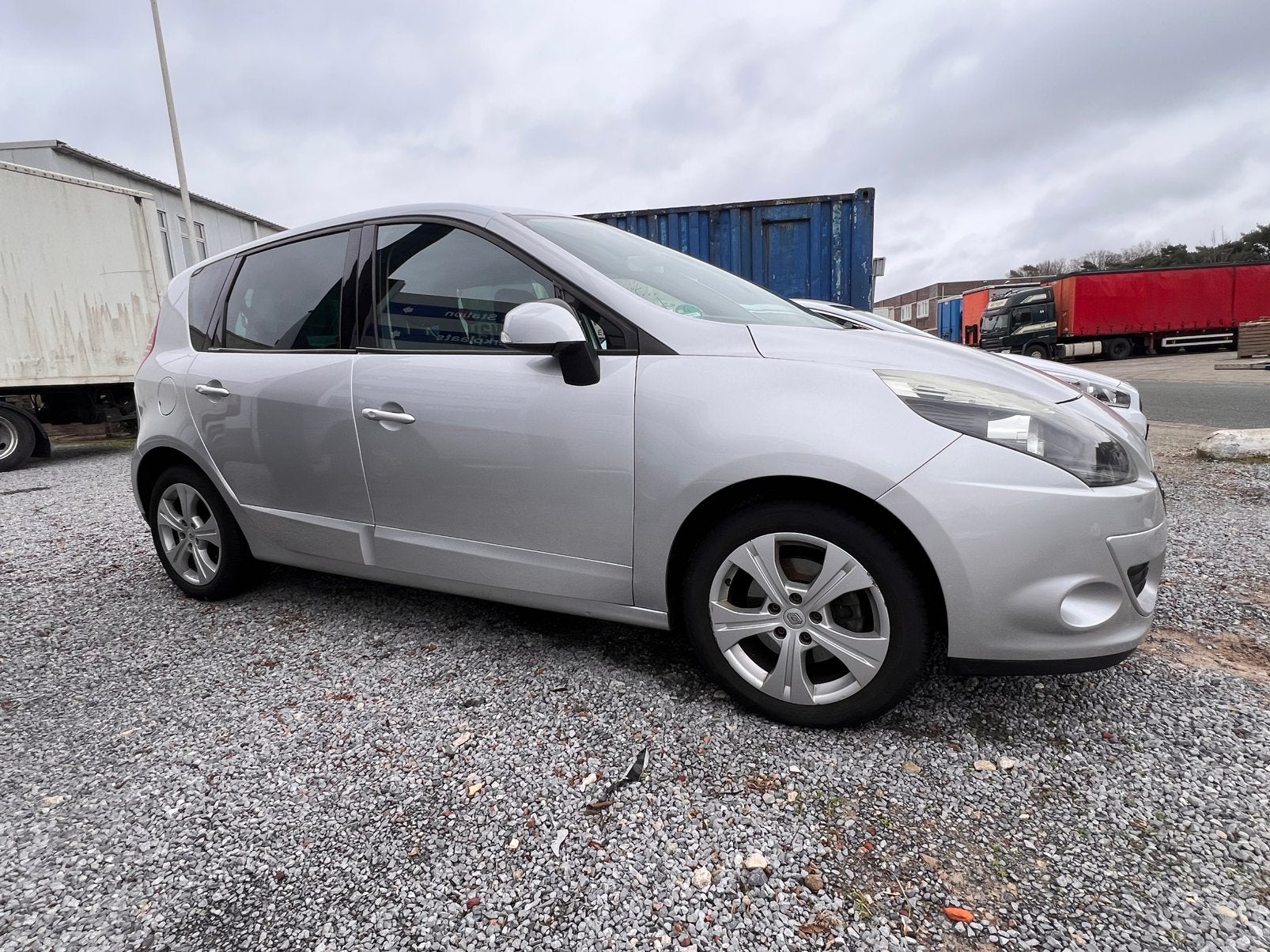 Renault Scénic 1.4 TCE Grijs Airco Cruise Control TOPSTAAT, Auto's, Renault, Voorwielaandrijving, Euro 5, Stof, 4 cilinders