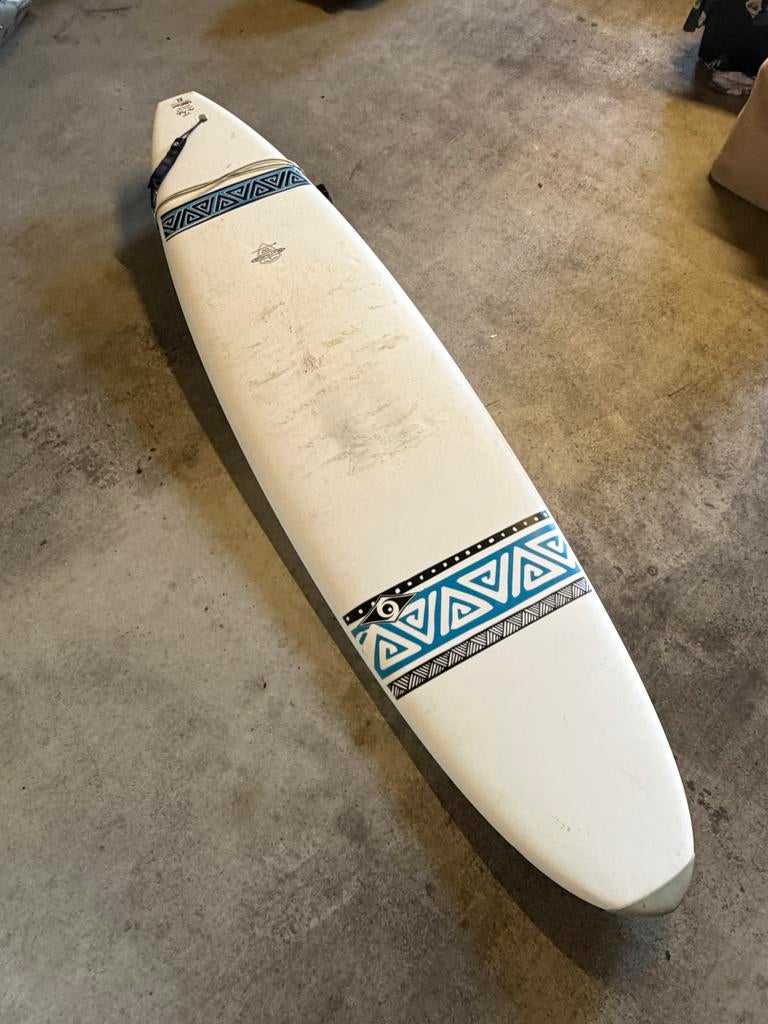 BIC Mini Malibu Surfboard 7'3" - Ideaal voor beginners, Ophalen, Zo goed als nieuw, Funboard, Met koord