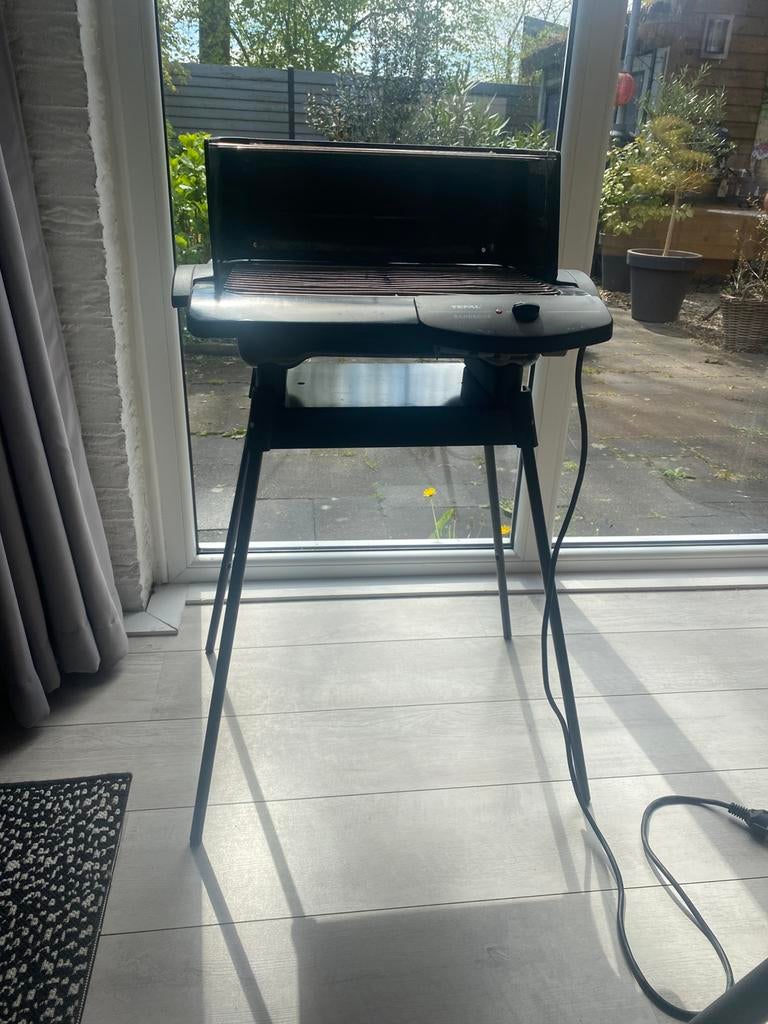 Tefal electrische bbq, Ophalen, Gebruikt