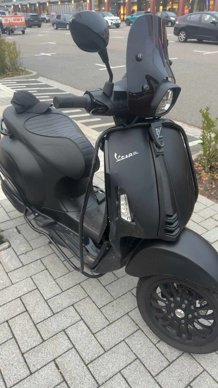 Vespa sprint 50cc schade, Fietsen en Brommers, Ophalen, Gebruikt, Maximaal 45 km/u, Vespa S
