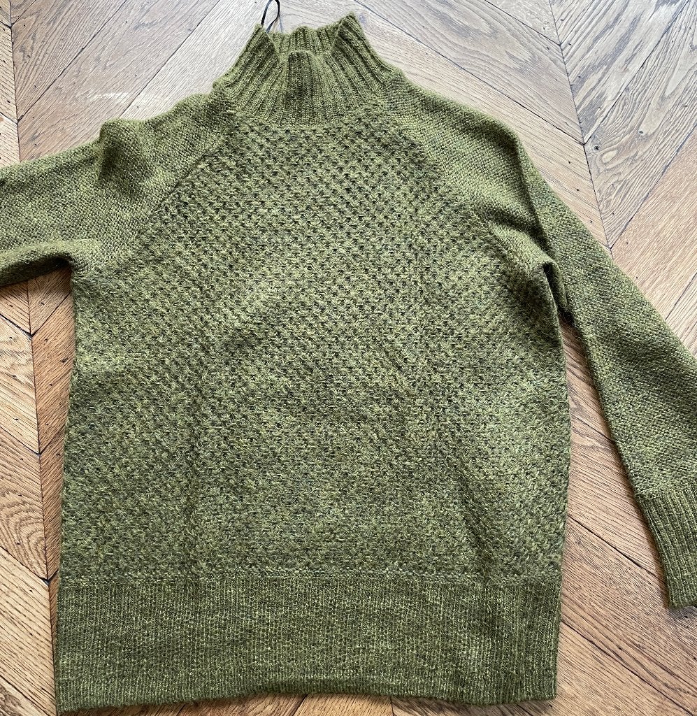 H&M prachtige  groene warme mohair trui maat XS Nieuw, Kleding | Dames, H&M, Nieuw, Ophalen of Verzenden, Maat 34 (XS) of kleiner