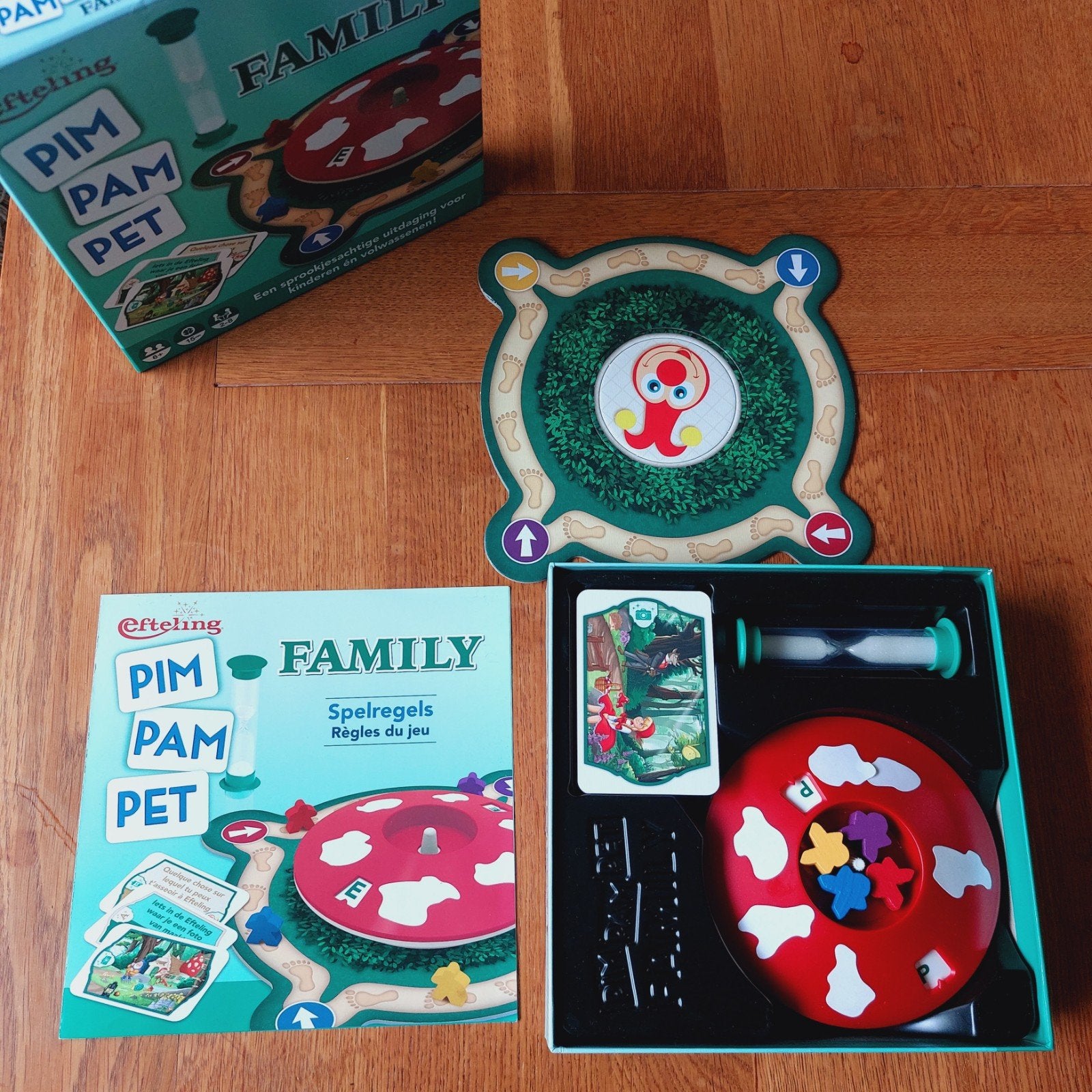 Jumbo Efteling Pim Pam Pet Family Gezinsspel, Drie of vier spelers, Ophalen of Verzenden, Zo goed als nieuw, Jumbo