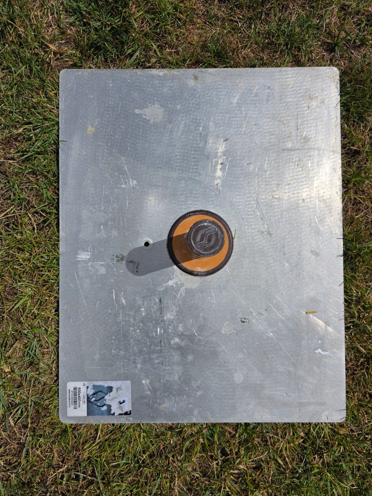 Super Prof raapbord aluminium 500x400mm, Doe-het-zelf en Verbouw, Ophalen of Verzenden, Zo goed als nieuw