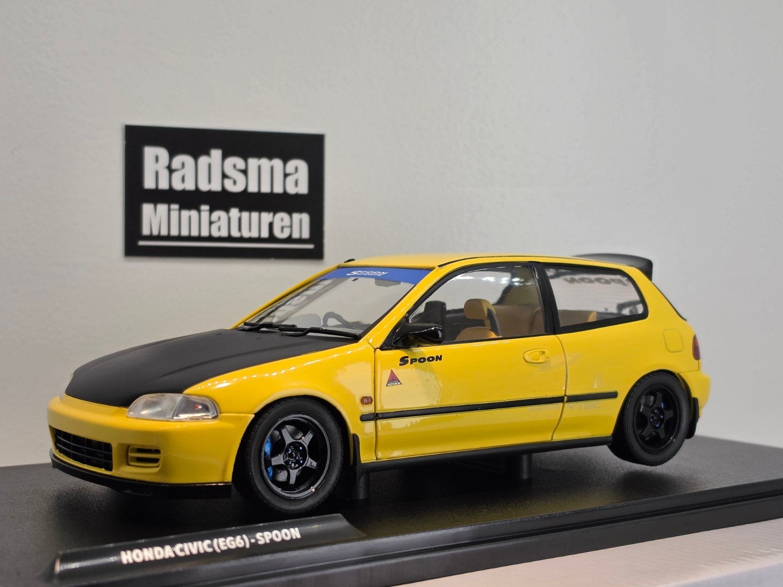 Honda Civic EG6 " SPOON " 1:18 Solido, Auto, Solido, Nieuw, Ophalen of Verzenden