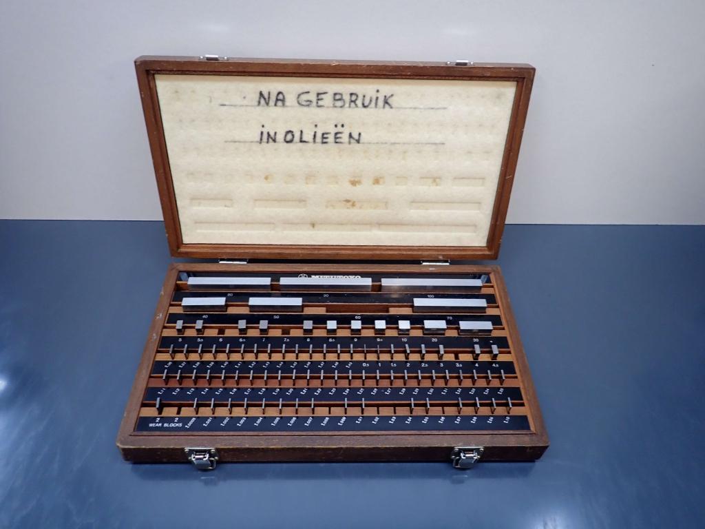 Mitutoyo 516-946 eindmatenset grade A / eindmaten set, Ophalen of Verzenden, Mitutoyo Corporation (Japan), Info@mitutoyobenelux.com