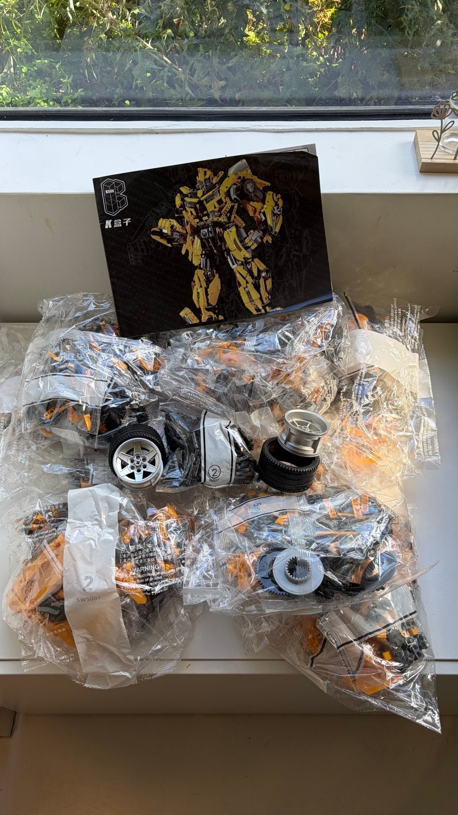 K-Box V5007 Transformers Bumblebee bouwset, Ophalen of Verzenden, Gebruikt, Overige merken