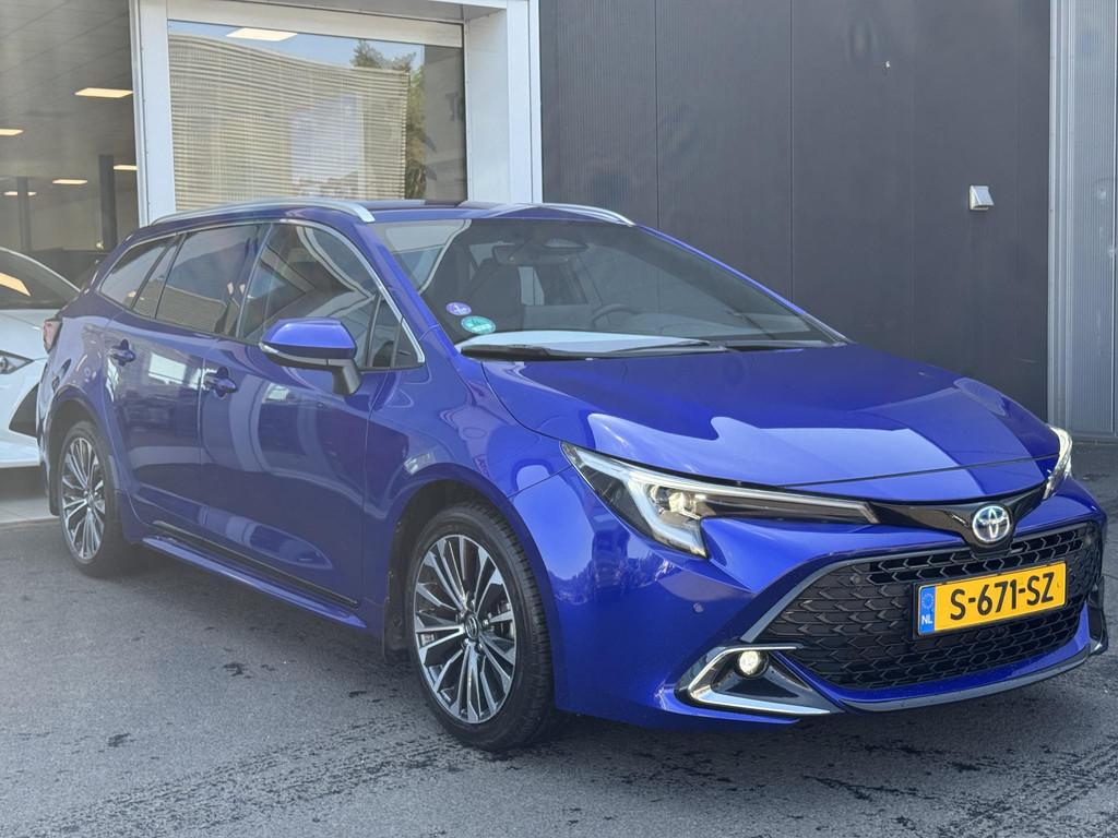 Toyota Corolla Touring Sports Hybrid 140 Dynamic Parkeersens, 450 kg, Gebruikt, 4 cilinders, Blauw
