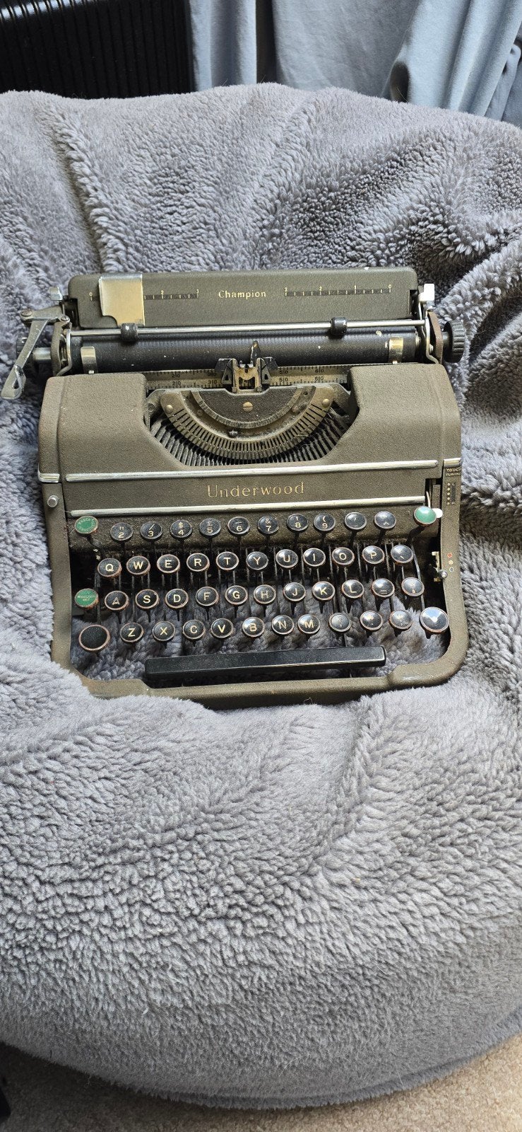 underwood typemachine, Diversen, Typemachines, Ophalen of Verzenden, Gebruikt