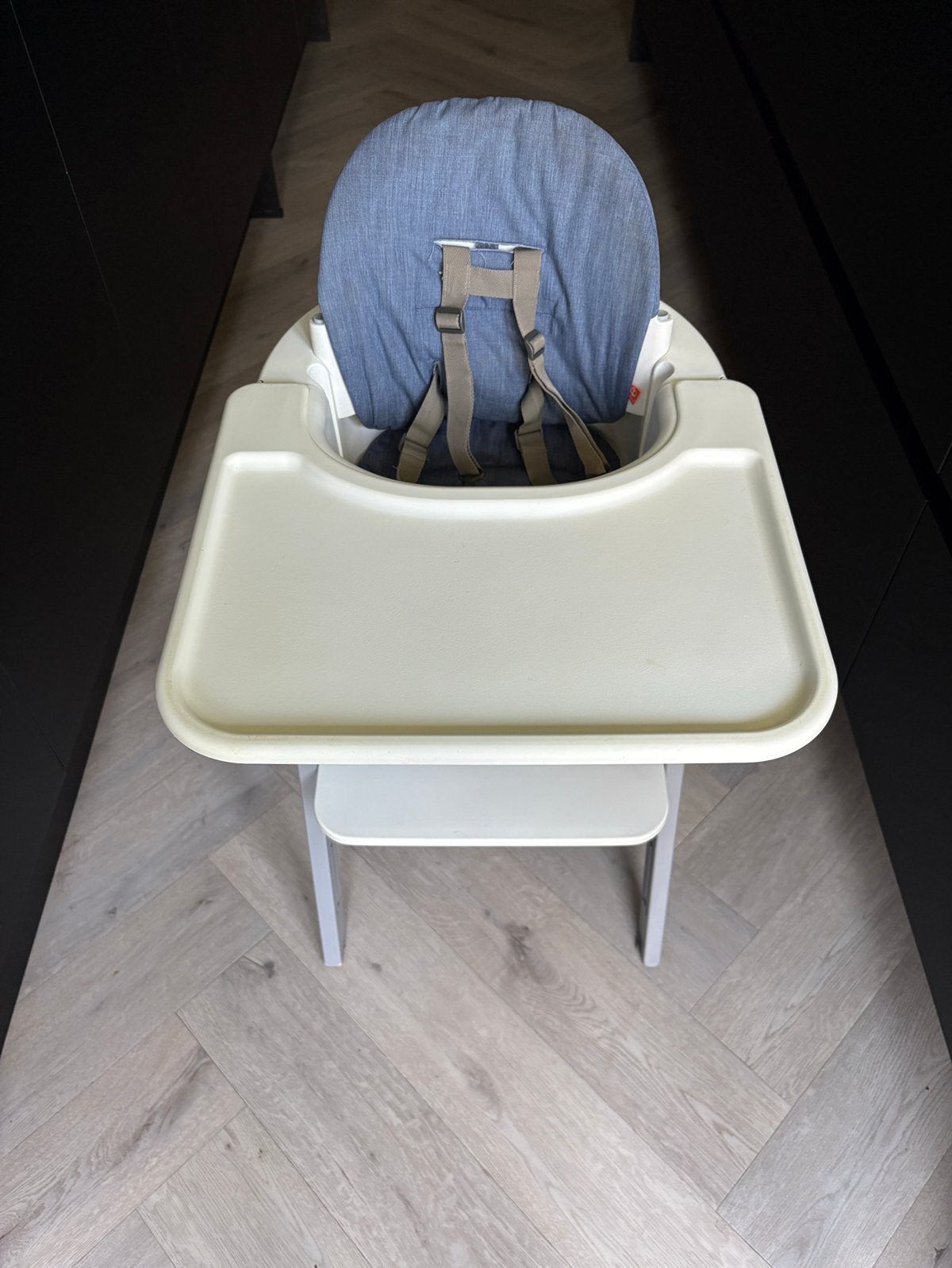 Stokke Steps Meegroeistoel met Babyset en Kussens, Kinderen en Baby's, Kinderstoelen, Ophalen, Zo goed als nieuw, Meegroeistoel