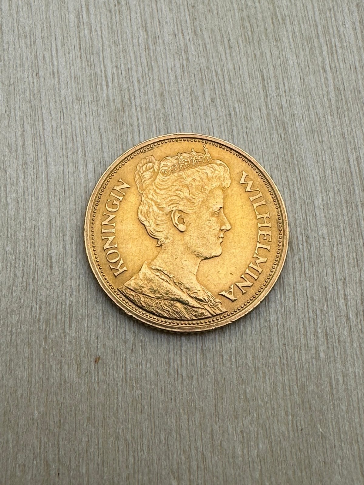 5 gulden of Gouden Vijfje 1912, Ophalen of Verzenden, Koningin Wilhelmina, 5 gulden, Goud