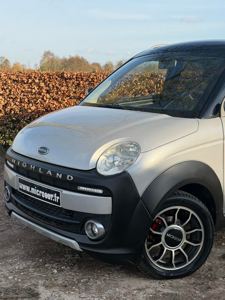 Microcar | MGO 4 | HIGHLAND-X | NIEUWSTAAT | 45KM | Brom, Diversen, Ophalen of Verzenden, Zo goed als nieuw, 46 km of meer, 16 km/u of meer