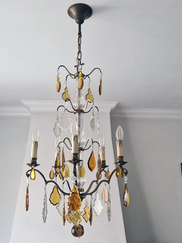 Antieke Kroonluchter, Antiek en Kunst, Antiek | Lampen, Ophalen
