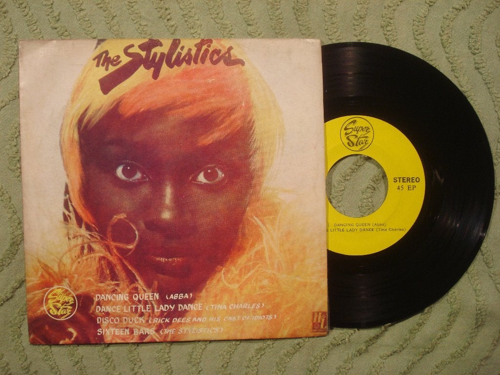 The Stylistics 7" Vinyl EP: ‘Sixteen bars’ (Thailand) Abba, 7 inch, Ophalen of Verzenden, Zo goed als nieuw, EP