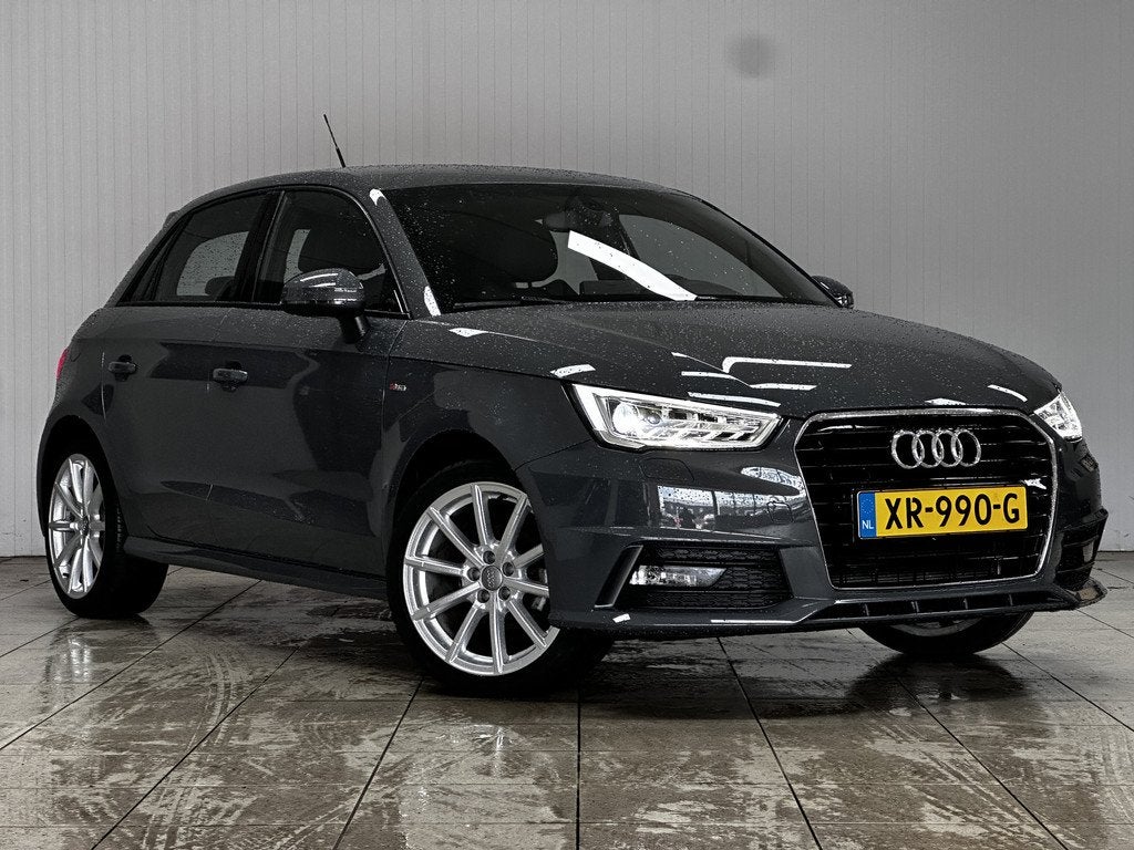 Audi A1 Sportback 1.0 TFSI S-Line/ Facelift!/ LED Koplampen/, Voorwielaandrijving, Euro 6, 4 stoelen, 49 €/maand
