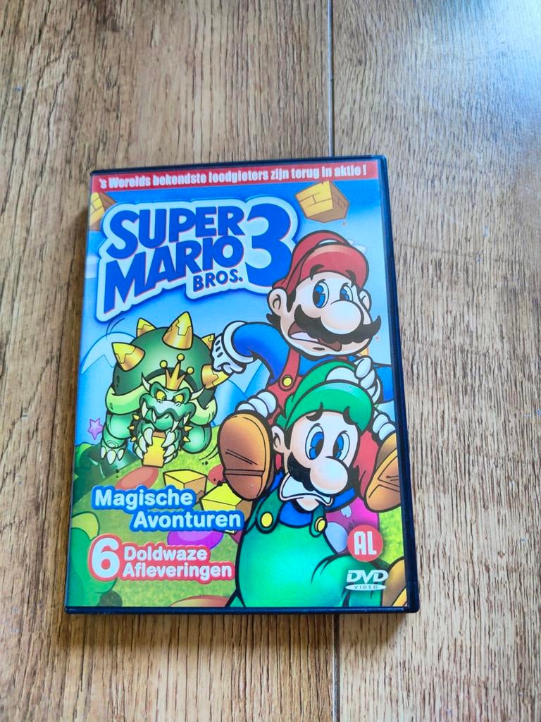 Dvd Super Mario Bros 3 - Magische Avonturen, Alle leeftijden, Ophalen of Verzenden, Zo goed als nieuw, Amerikaans