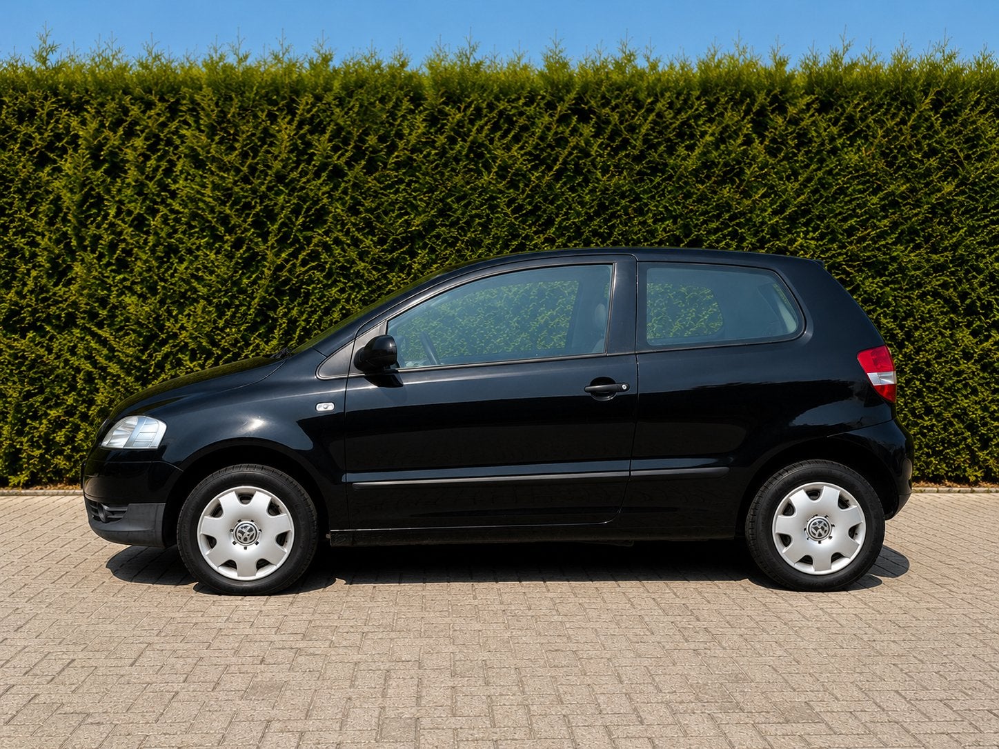 Volkswagen Fox 1.2 40KW 2006 Zwart, Auto's, Voorwielaandrijving, 4 stoelen, 1198 cc, Origineel Nederlands