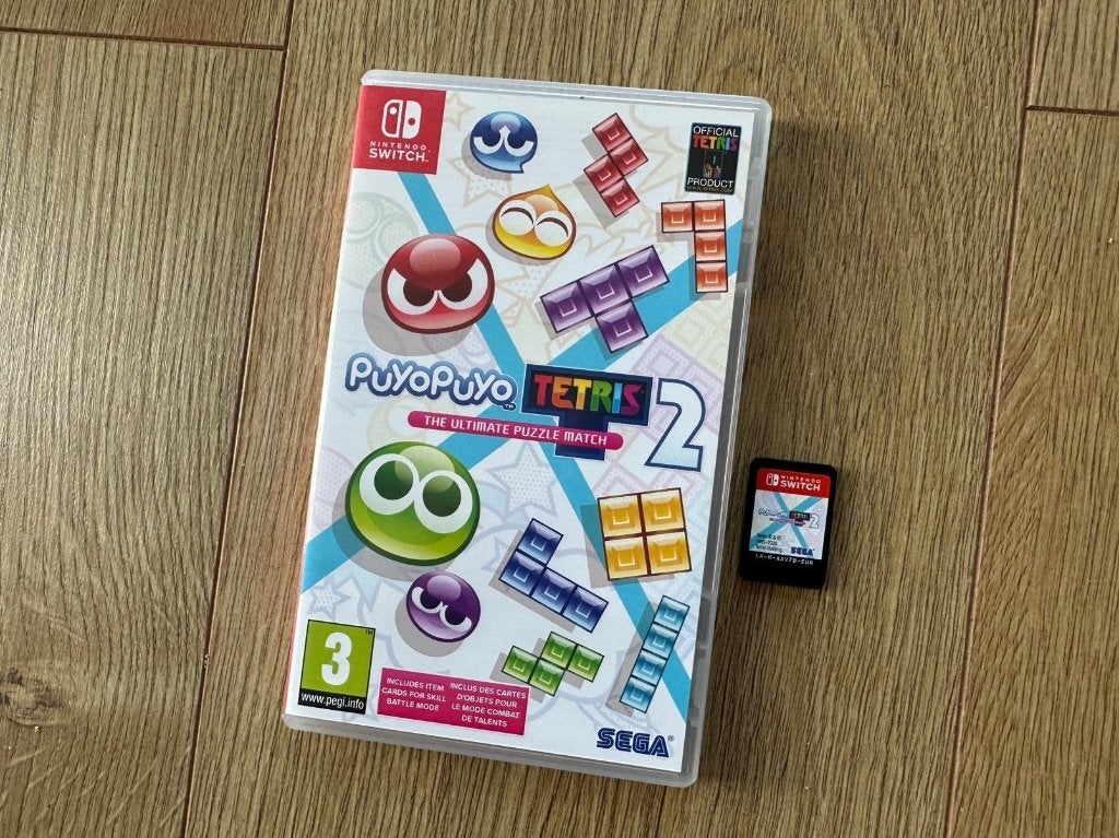 Puyopuyo Tetris 2 Nintendo Switch Nette Staat!!!, Puzzel en Educatief, 1 speler, Ophalen of Verzenden, Zo goed als nieuw