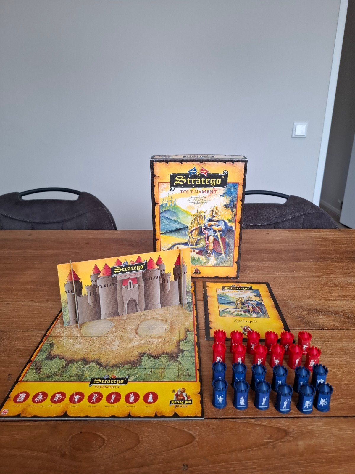 Stratego Tournament - Speciale editie voor volwassenen, Hobby en Vrije tijd, Gezelschapsspellen | Bordspellen, Een of twee spelers