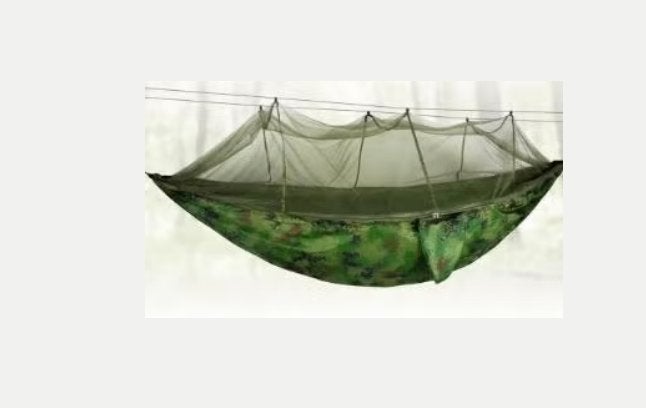 Luxe 2 persoons hangmat met muskietennet (260x140cm), Ophalen of Verzenden, Nieuw