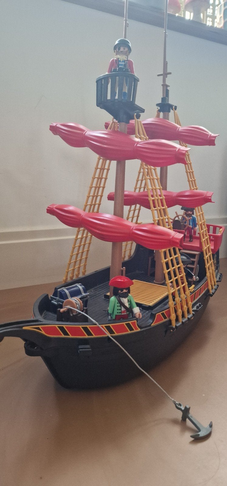 Piratenboot, Ophalen