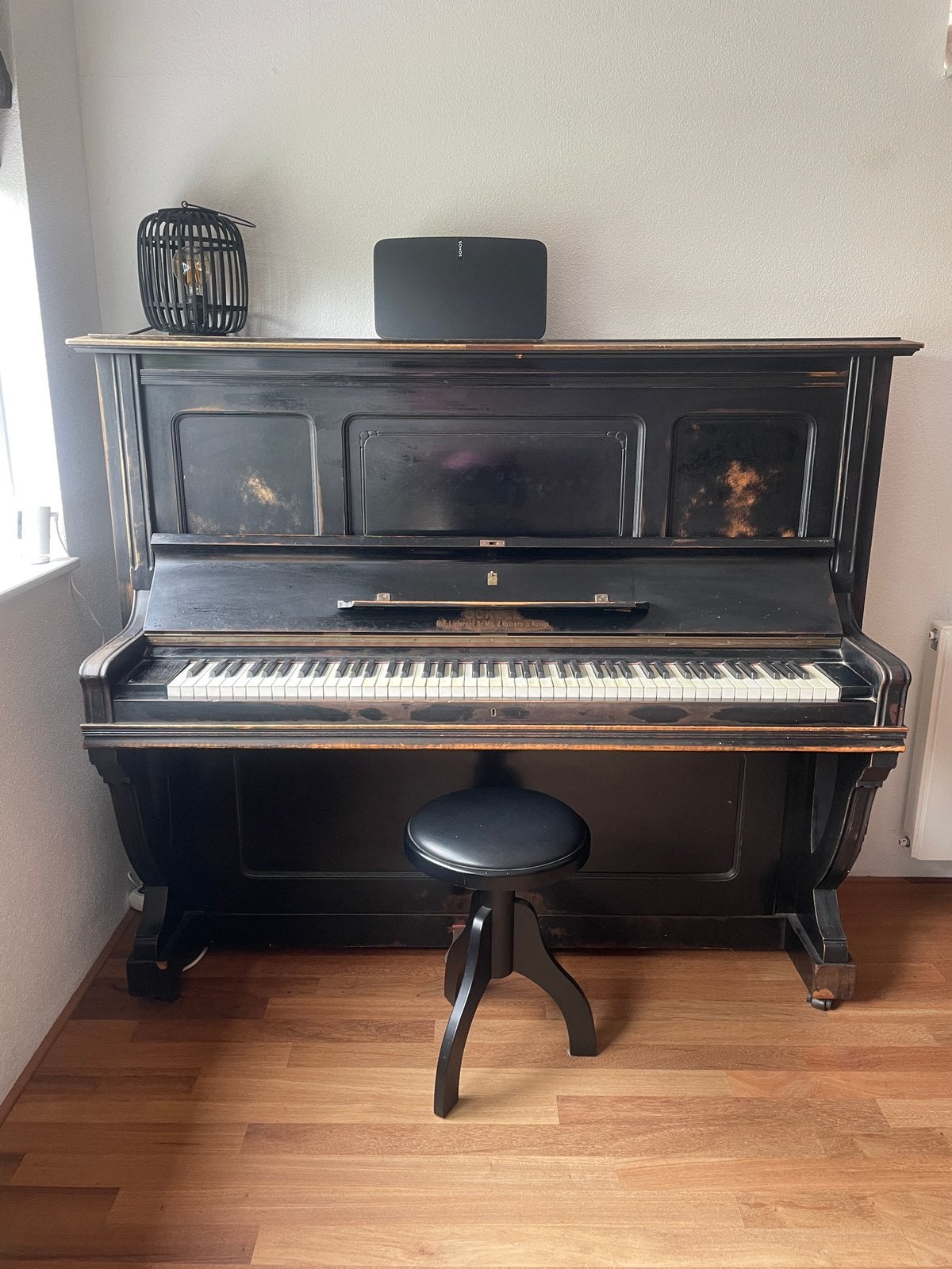 Piano uit 1900! Zwart, Ophalen, Zo goed als nieuw