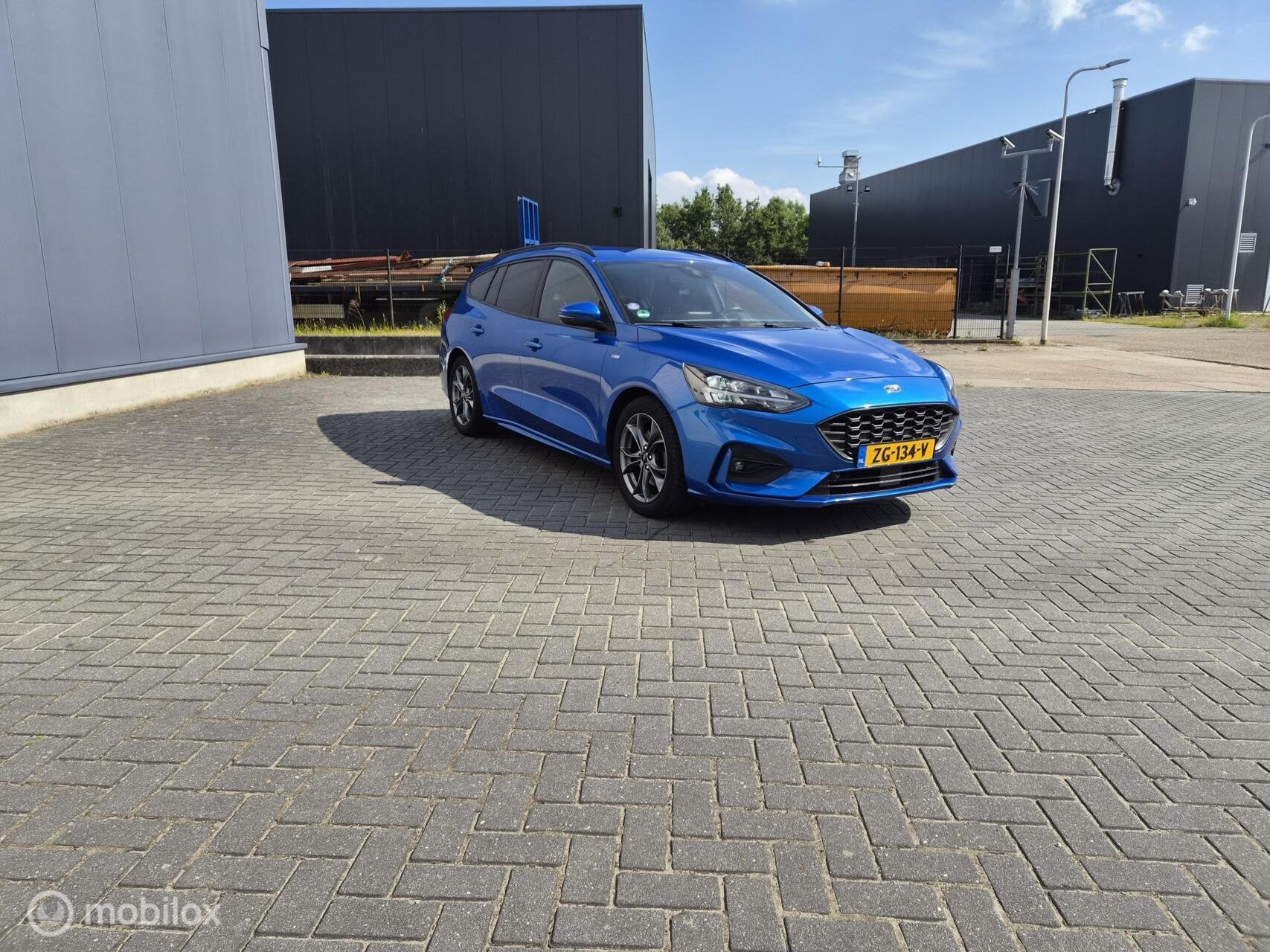 Ford Focus Wagon 1.0 EcoBoost ST Line Business, Auto's, Ford, Gebruikt, Origineel Nederlands, Automatische klimaatregeling, Onderhoudsboekje