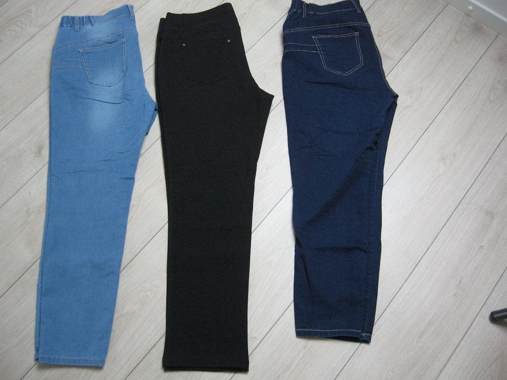 3 Nw-zgan BPC dames broeken 46 vanaf €10.00 Zwart + blauw, Blauw, Maat 46/48 (XL) of groter, Nieuw, Ophalen of Verzenden