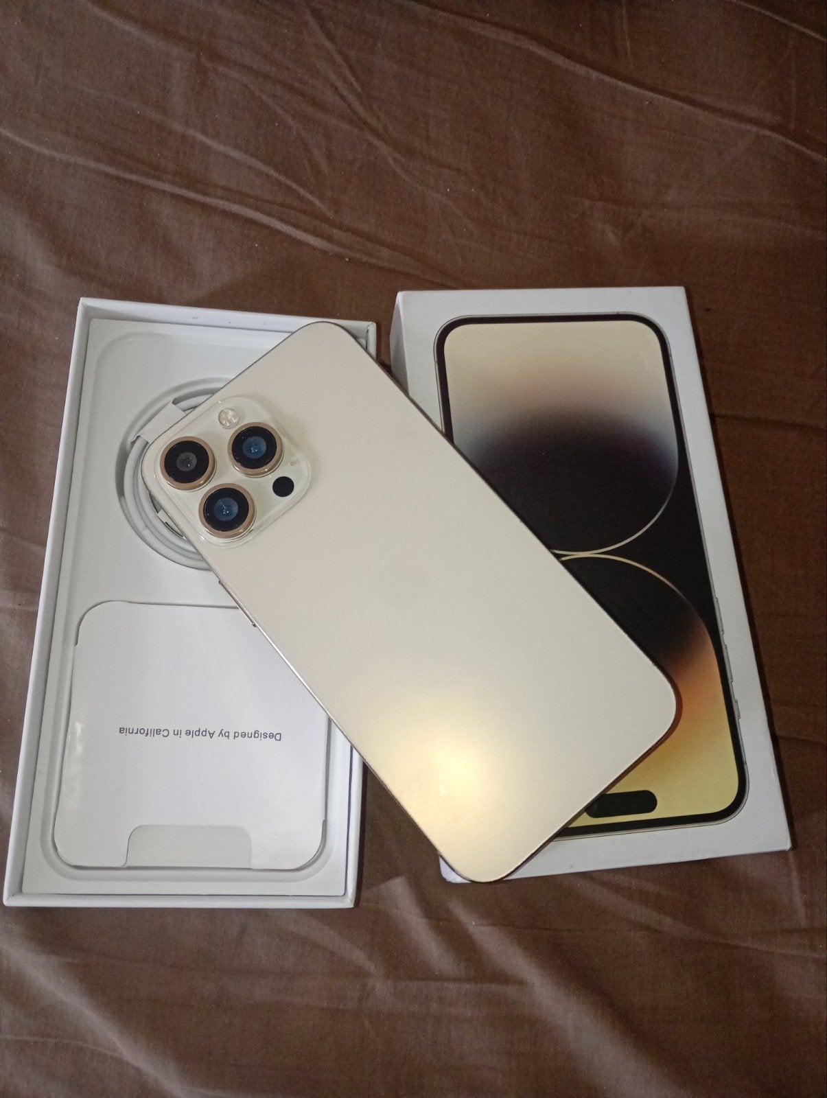 Iphone 14 Pro Max Goud 1TB, Telecommunicatie, Verzenden, Zonder simlock, Zonder abonnement, Goud