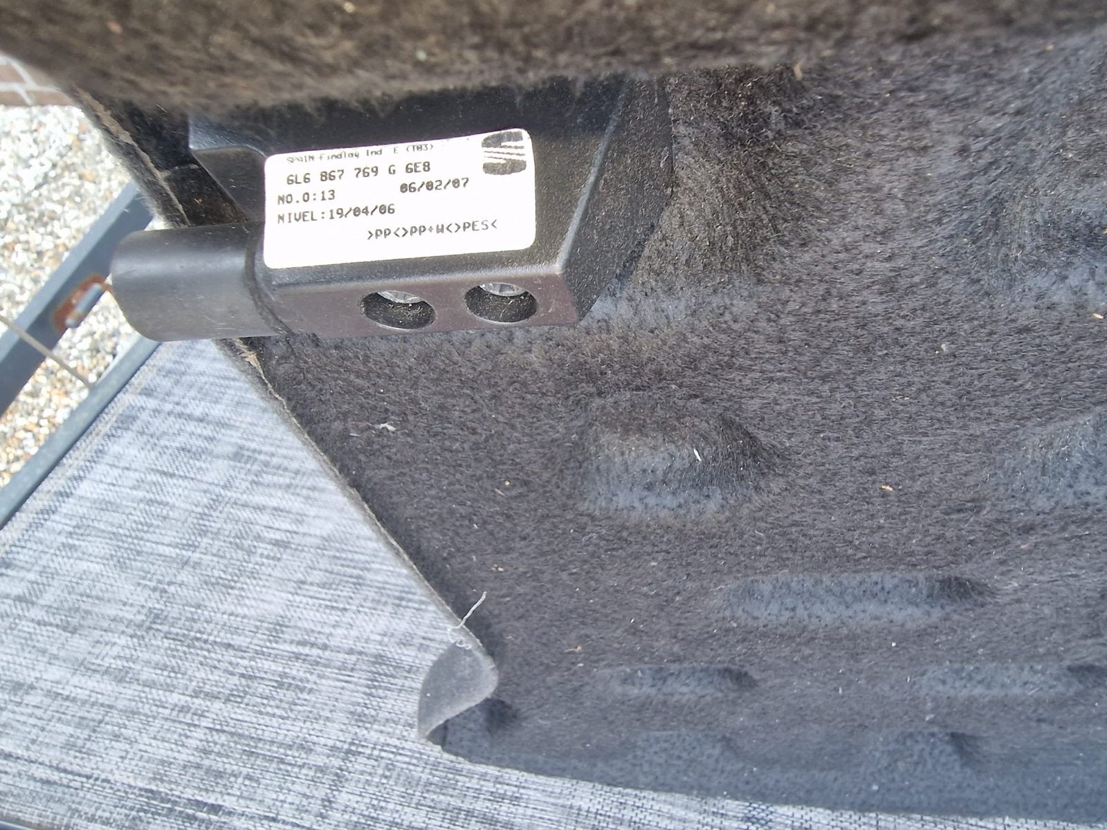Hoedenplank Seat Ibiza - Nette staat met lichte gebruiksspor, Auto-onderdelen, Interieur en Bekleding, Ophalen, Gebruikt, Seat