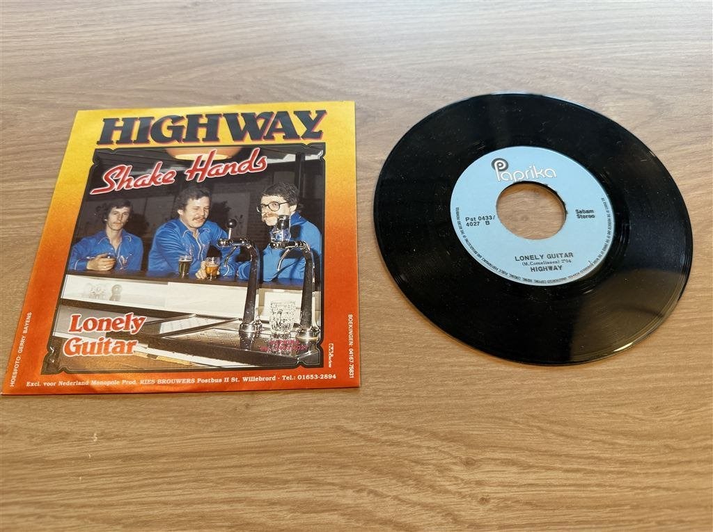 Highway - Shake Hands, Ophalen of Verzenden, Zo goed als nieuw, Nederlandstalig