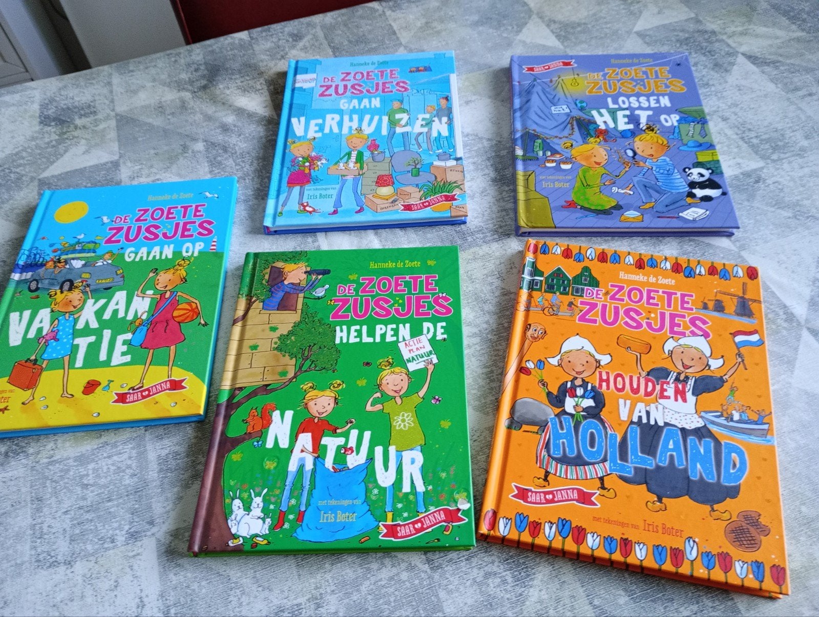 5 boeken van de Zoete zusjes., Fictie algemeen, Ophalen of Verzenden, Zo goed als nieuw, Hanneke de Zoete