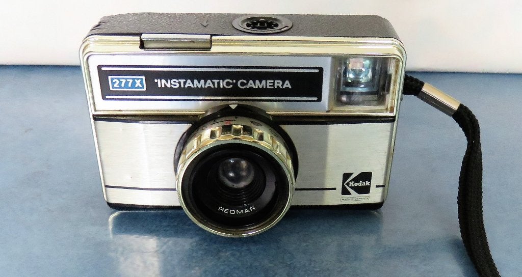 Kodak 277X Instamatic camera, Audio, Tv en Foto, Fotocamera's Analoog, Ophalen of Verzenden, Gebruikt, Compact, Kodak