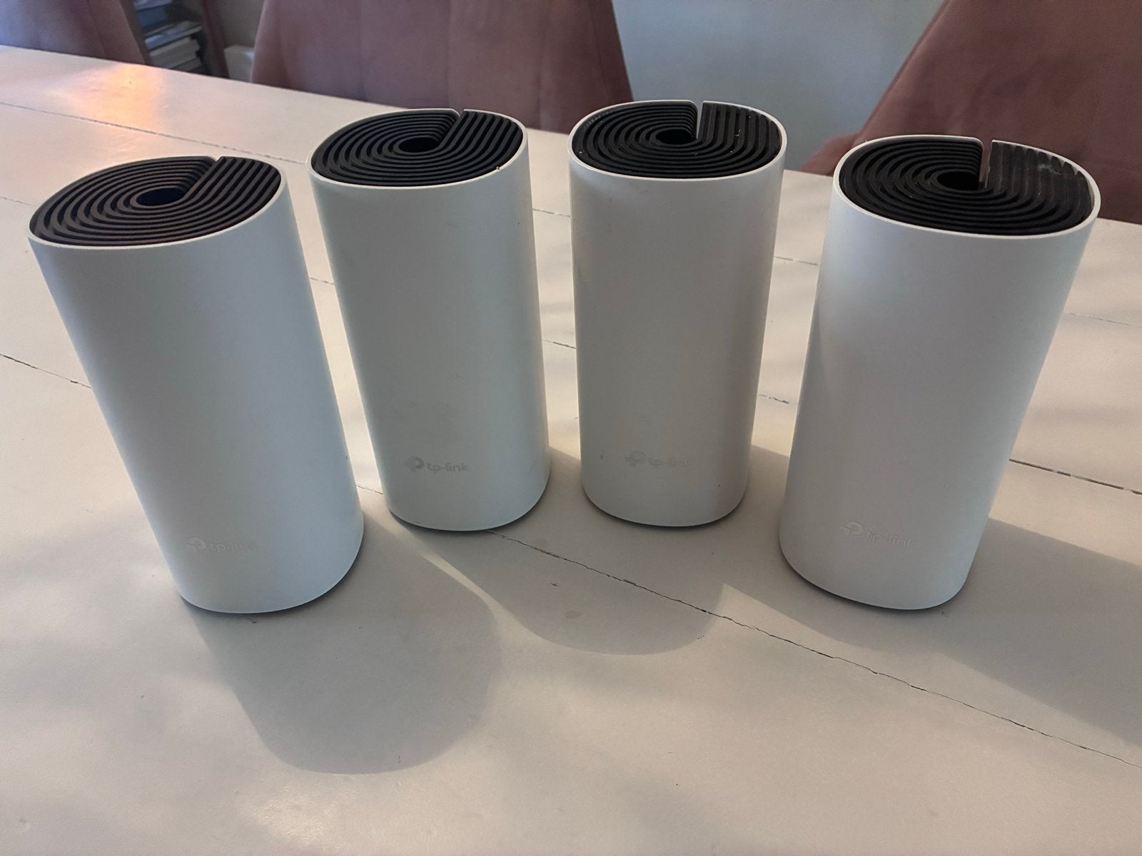 TP-Link Deco M4R (V2) AC1200 Mesh Wi-Fi Systeem (4 stuks), Ophalen of Verzenden, Zo goed als nieuw, Router