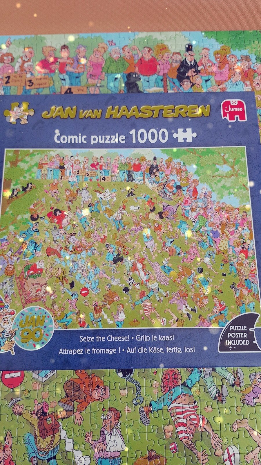 Puzzel  van 1000 stukjes Jan van Haasteren, Ophalen, 500 t/m 1500 stukjes, Zo goed als nieuw