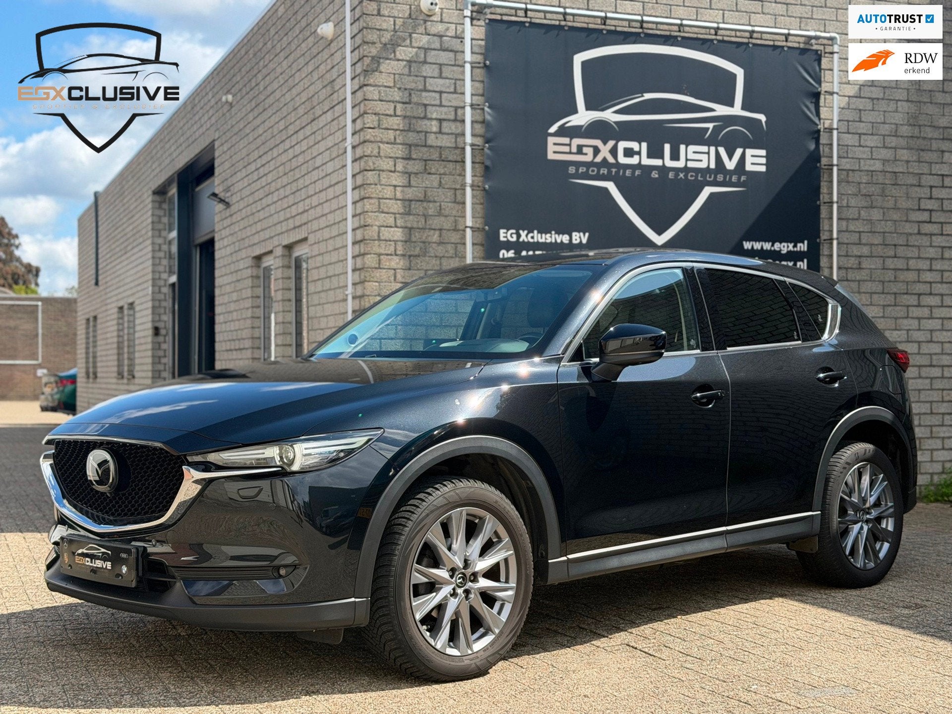 Mazda CX-5 2.5 4WD SkyActiv-G 194 Luxury Bose/Keyless, Auto's, Dealer onderhouden, Gebruikt, 4 cilinders, 2000 kg