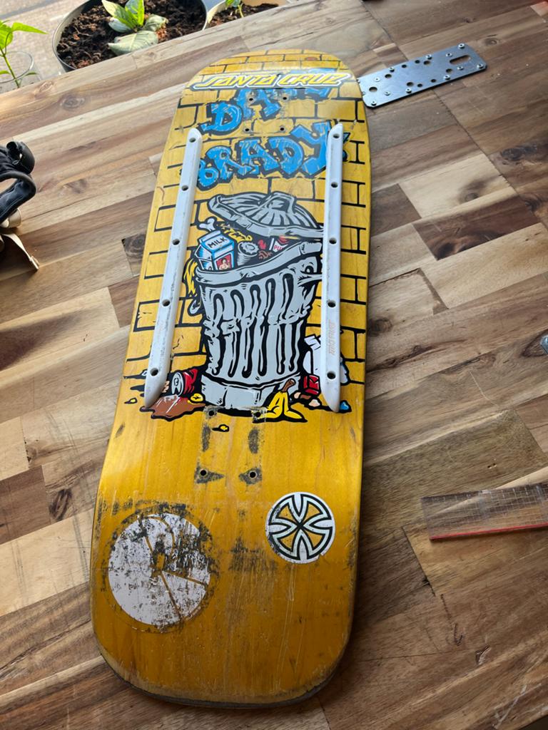 Polar shaped deck 9.6 inches Skateboard Deck - Gebruikt, Ophalen of Verzenden, Gebruikt, Skateboard