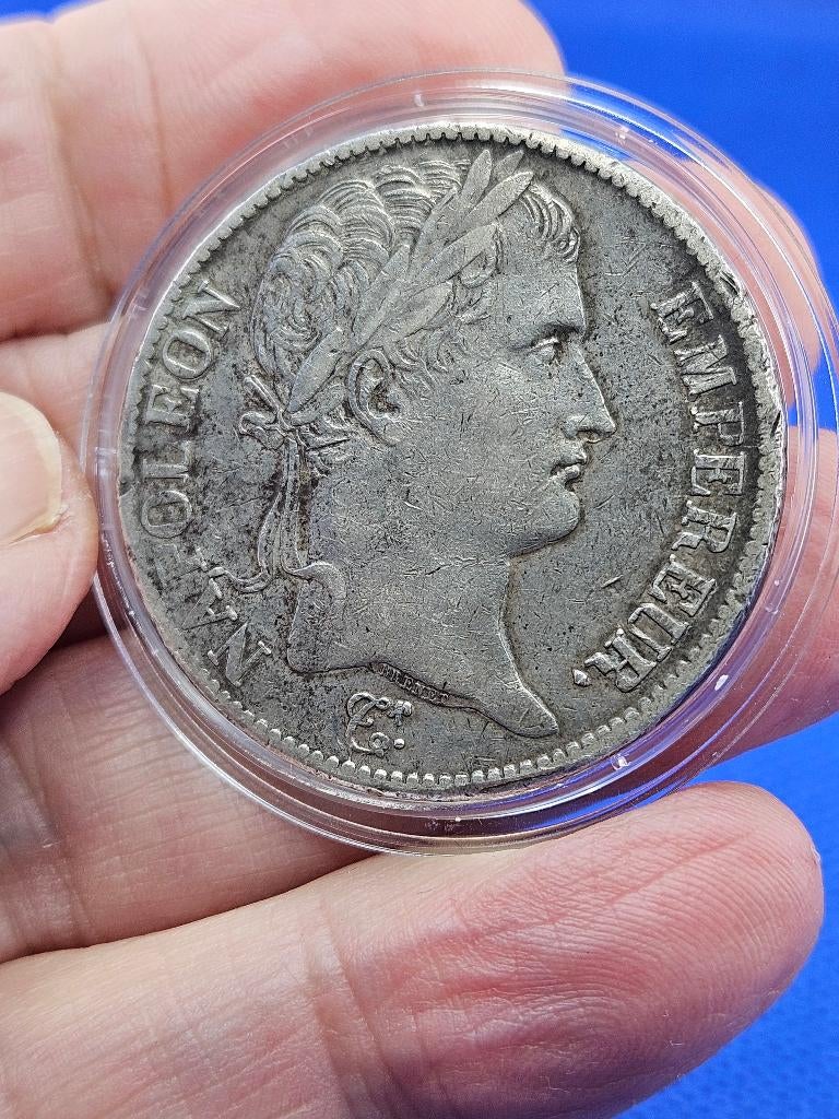 (804) FRANCE  NAPOLEON EMPEREUR  5 FRANCS 1811, Ophalen of Verzenden, Frankrijk, Losse munt, Zilver
