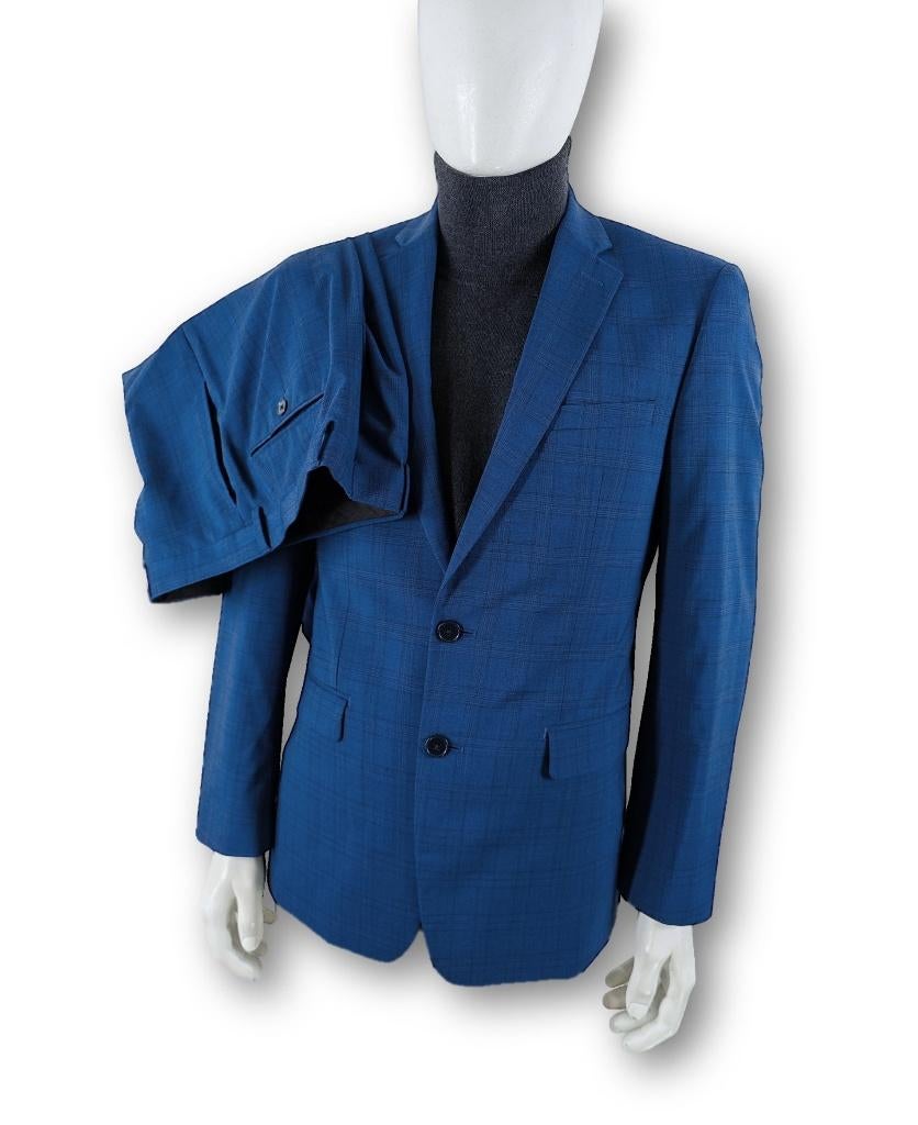 Calvin Klein Pak, Kleding | Heren, Kostuums en Colberts, Blauw, Ophalen of Verzenden, Gedragen, Calvin Klein