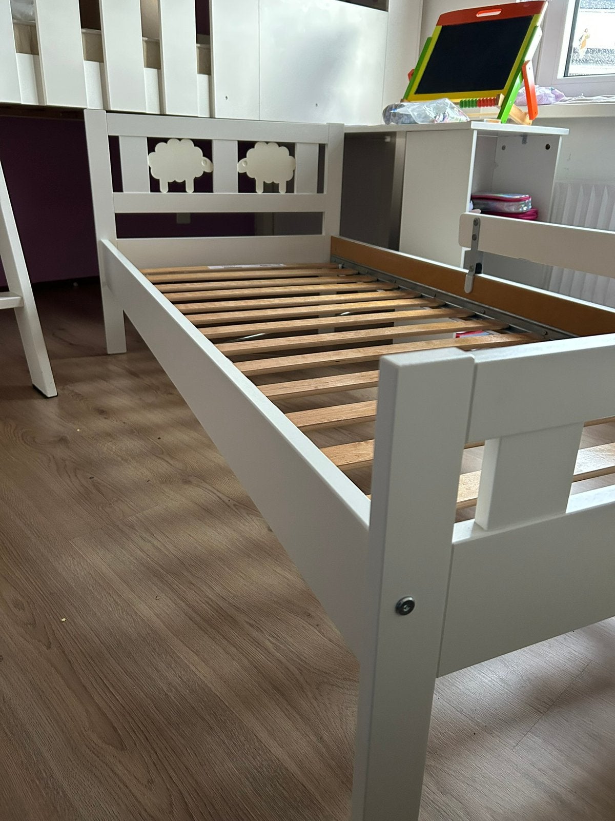 Ikea Kritter Peuterbed 70x160, Gebruikt, 70 tot 85 cm, 160 tot 180 cm, Ophalen
