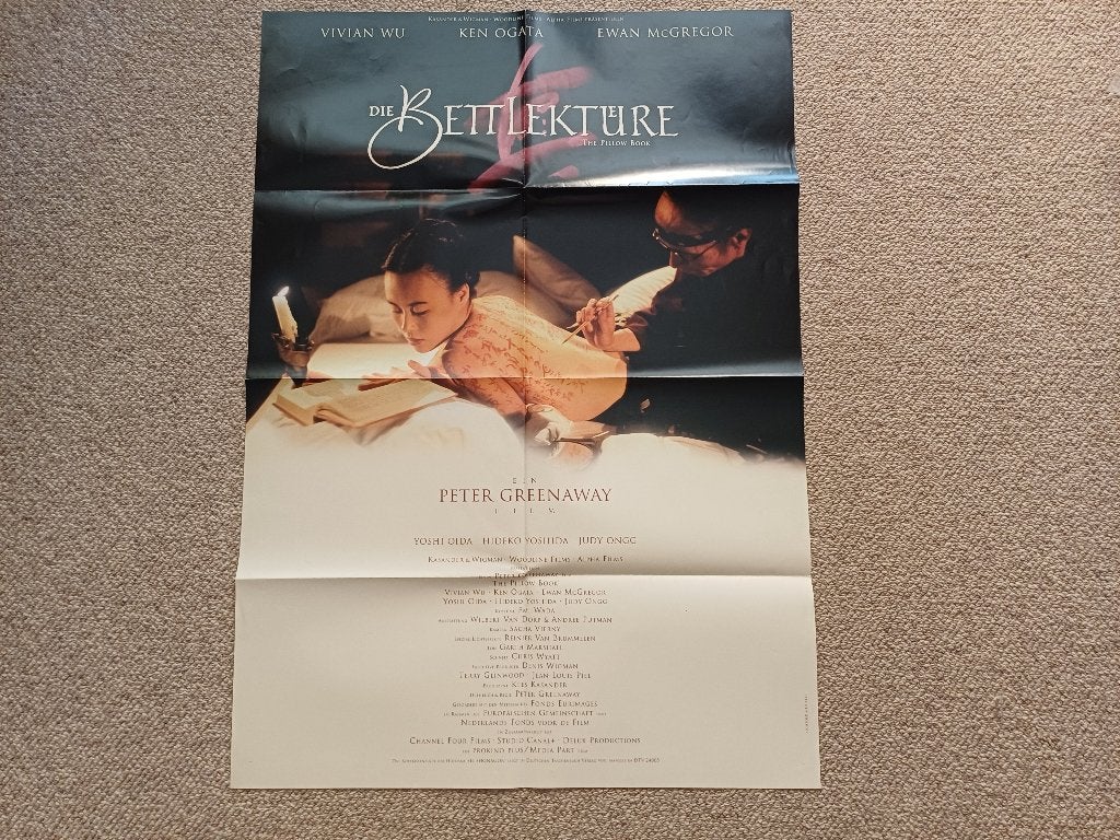 THE   PILLOW   BOOK     filmposter*, Rechthoekig Staand, Verzenden, Nieuw, A1 t/m A3