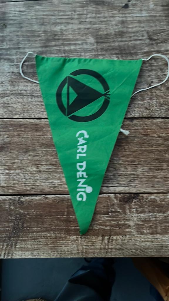 Carl Denig tentvlag, Ophalen of Verzenden, Zo goed als nieuw