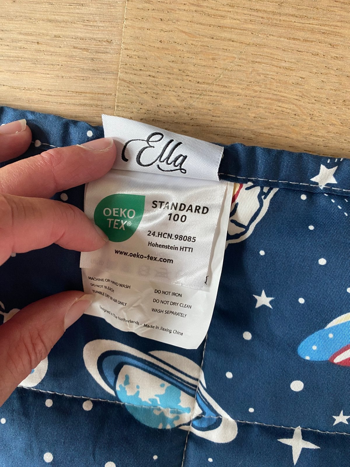 Ella verzwaringsdeken, Kinderen en Baby's, Luiertassen, Ophalen of Verzenden, Zo goed als nieuw